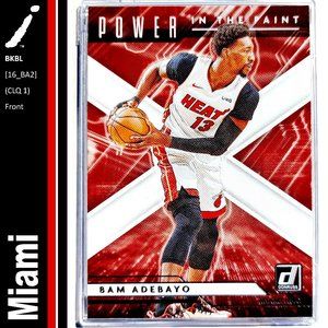 Miami Heat (Bam Adebayo) - BKBL [16_BA2]